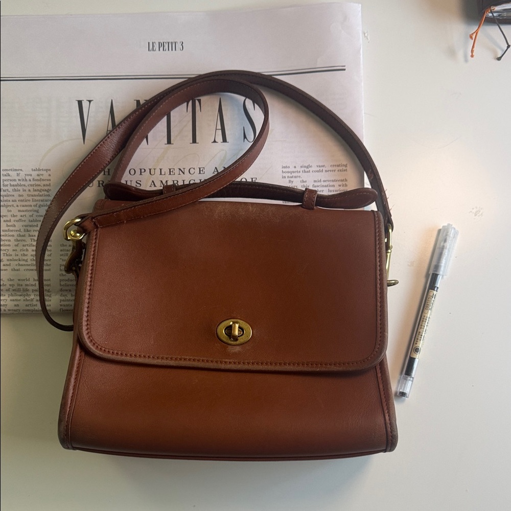 Vintage Coach crossbody.